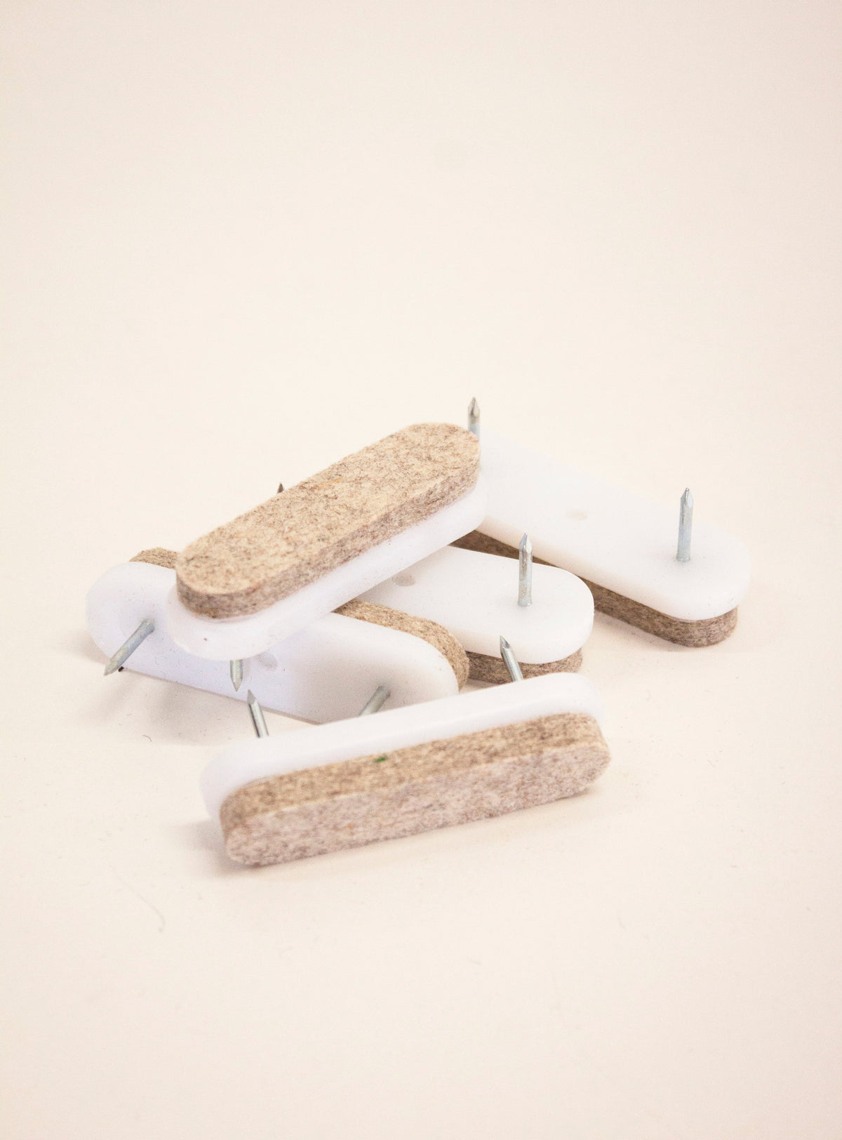 Floor gliders with felt for Bruno Rey chairs | A set of 4