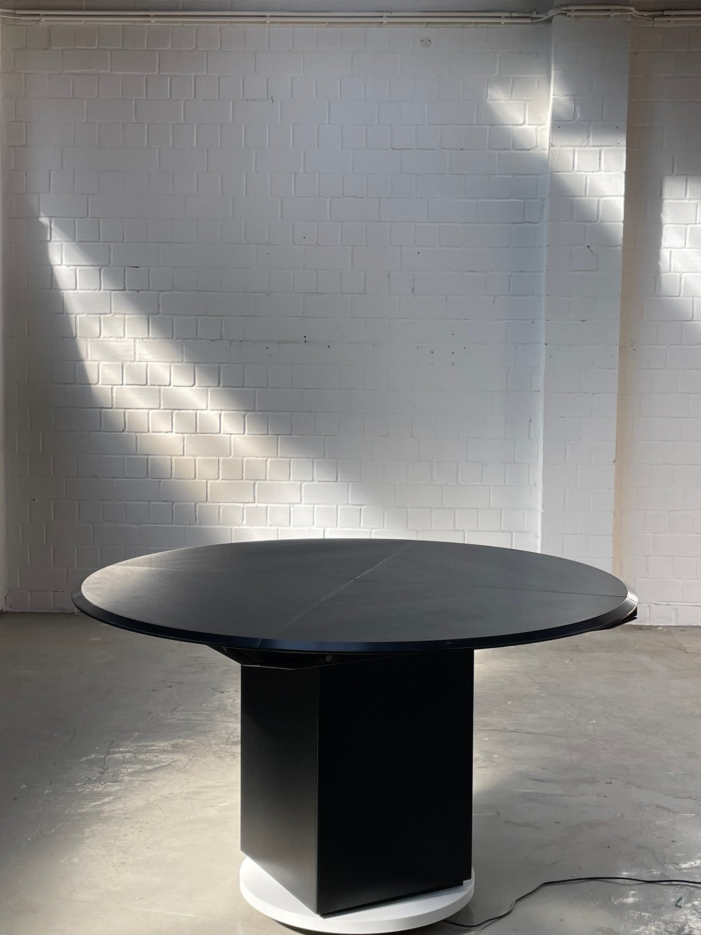 Erwin Nagel | Rosenthal | Quadrondo | 140cm rund/eckig Esstisch | schwarz/schwarz