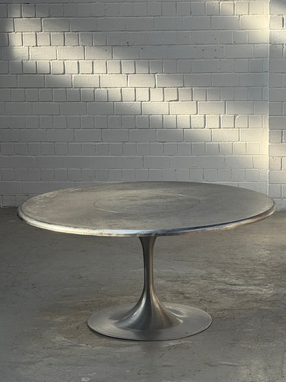 Heinz Lilienthal | dining table | 145cm | rotating centre | 1970s | tulip | mid century | west Germany
