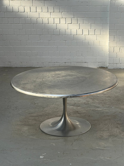 Heinz Lilienthal | dining table | 145cm | rotating centre | 1970s | tulip | mid century | west Germany