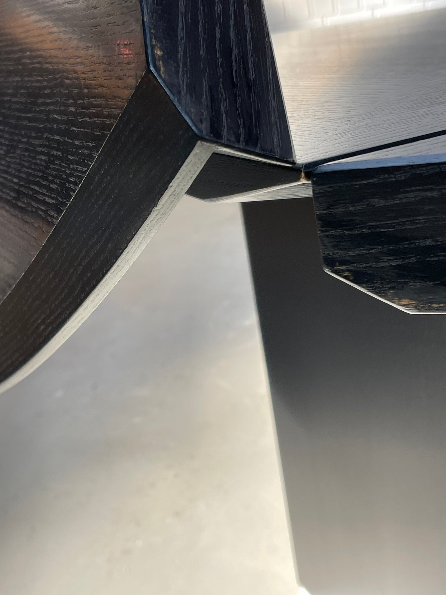 Erwin Nagel | Rosenthal | Quadrondo | 140cm rund/eckig Esstisch | schwarz/schwarz