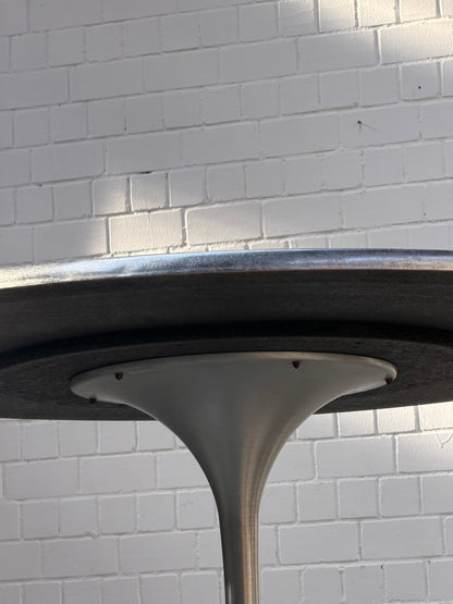 Heinz Lilienthal | dining table | 145cm | rotating centre | 1970s | tulip | mid century | west Germany