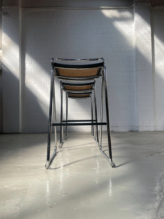 Cesca | Barhocker | Bauhaus | Chrom | Wiener Geflecht