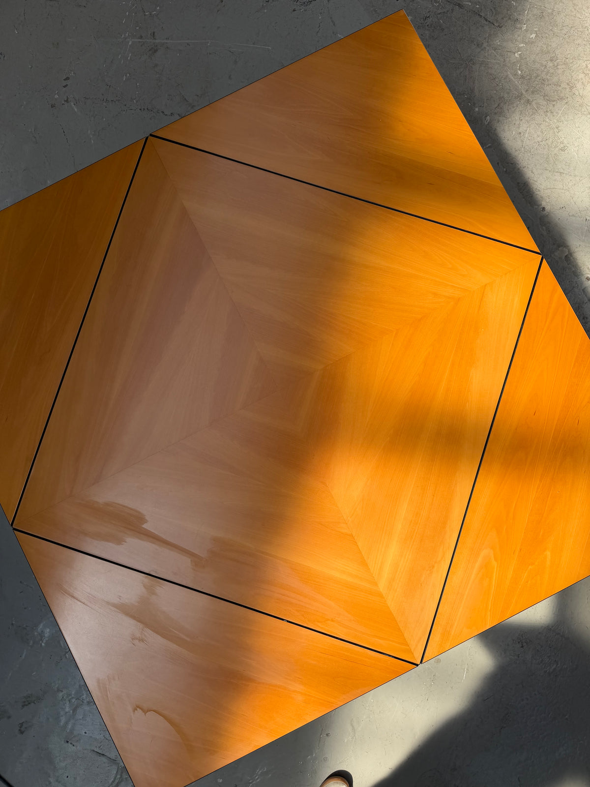 Quadrondo Table by Erwin Nagel for Rosenthal 1980s