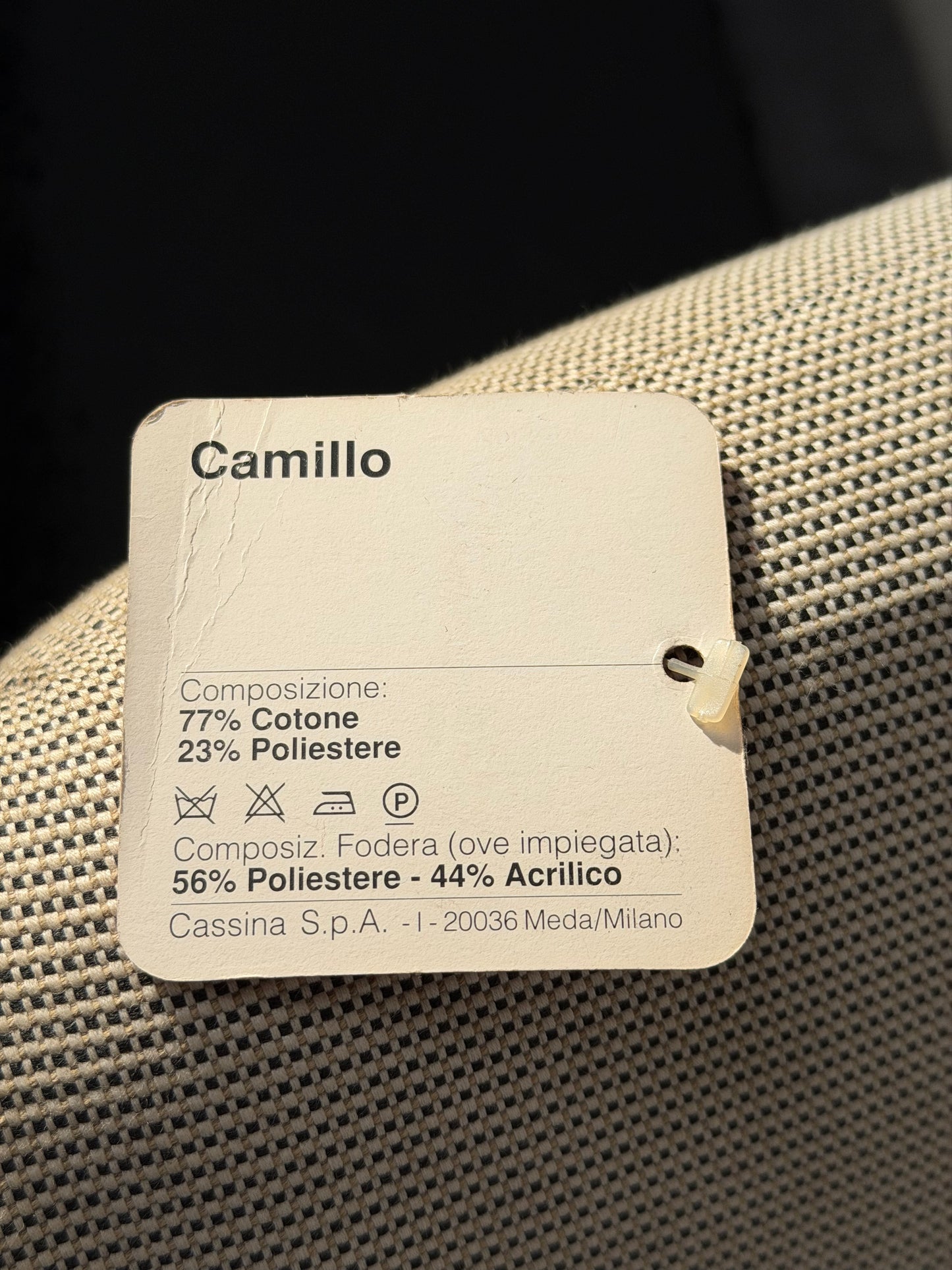 Maralunga 673/3 | Vico Magistretti | Cassina | fabric Camillo | Made in Italy | 3 seater | worldwide free shipping