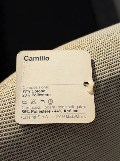 Maralunga 673/3 | Vico Magistretti | Cassina | fabric Camillo | Made in Italy | 3 seater | worldwide free shipping