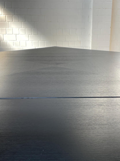 Quadrondo | Rosenthal | Erwin Nagel | Esstisch rund/eckig | schwarz/schwarz 140cm lang breit rund