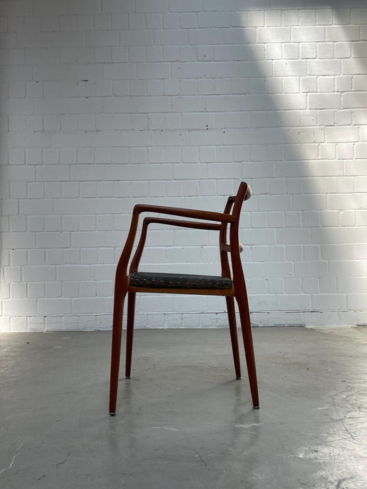 Modell 65 | Niels Møller | Moeller | Möller |  Esszimmerstühle | Teak | Armlehnstuhl | JL Møllers, 1960er,