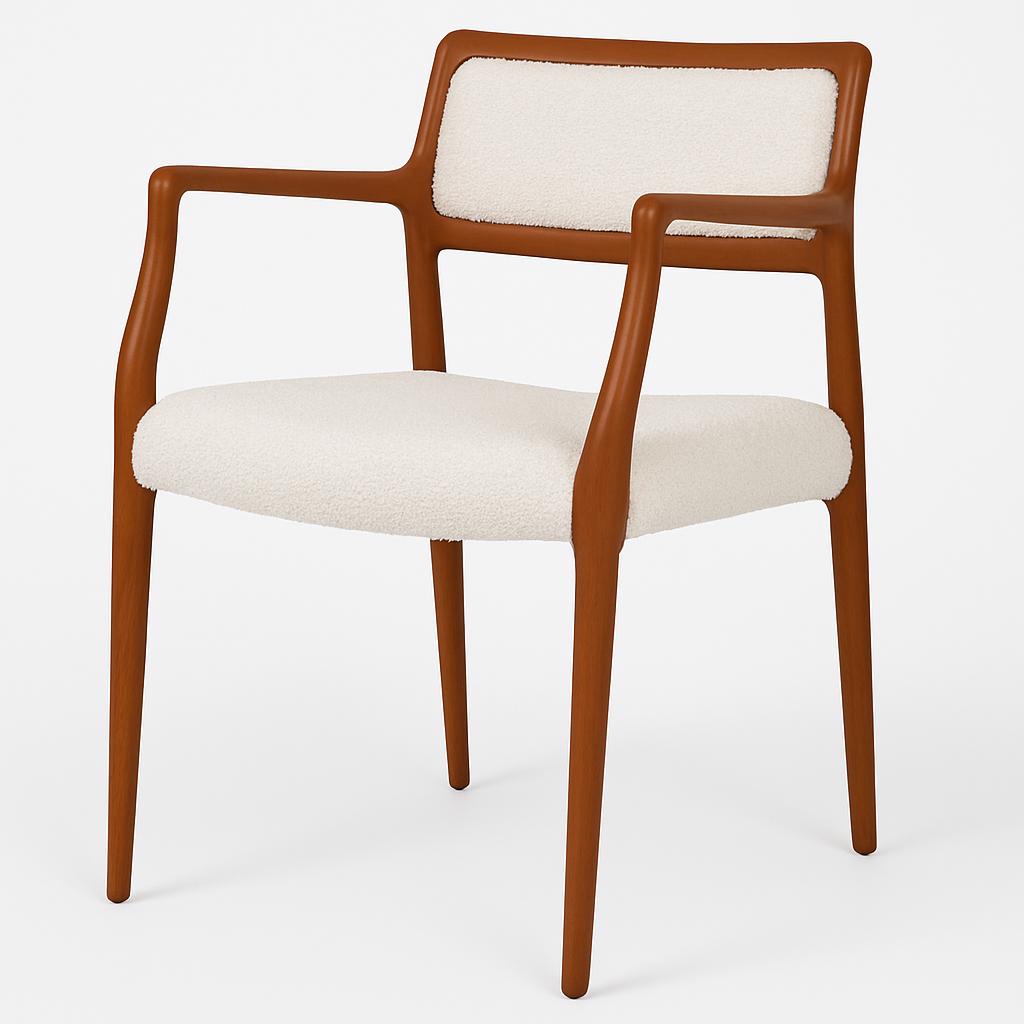 Modell 65 | Niels Møller | Moeller | Möller |  Esszimmerstühle | Teak | Armlehnstuhl | JL Møllers, 1960er,