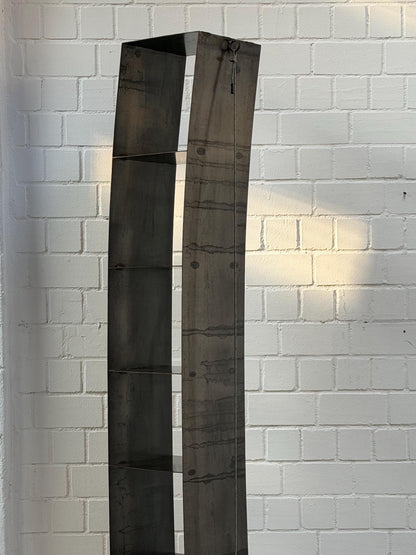 Wolfgang Laubersheimer | shelf | Postmodern German Design | West Germany | ‚verspanntes Regal‘