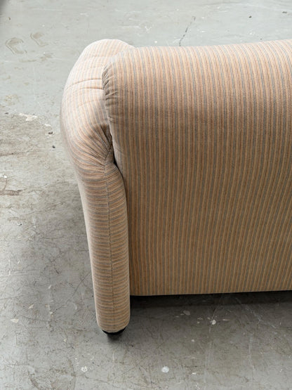 Vico Magistretti | Cassina | Maralunga | Sofa | Gestreifter 3-Seater |  Missoni fabric | Italy | couch