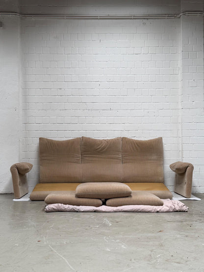 Vico Magistretti | Cassina | Maralunga | Sofa | Gestreifter 3-Seater |  Missoni fabric | Italy | couch