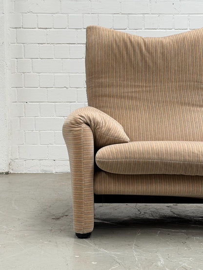 Vico Magistretti | Cassina | Maralunga | Sofa | Gestreifter 3-Seater |  Missoni fabric | Italy | couch