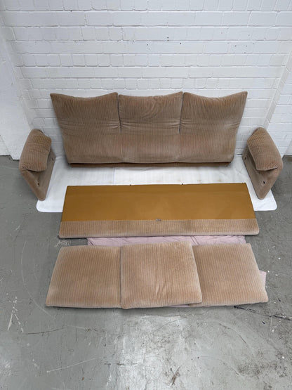 Vico Magistretti | Cassina | Maralunga | Sofa | Gestreifter 3-Seater |  Missoni fabric | Italy | couch