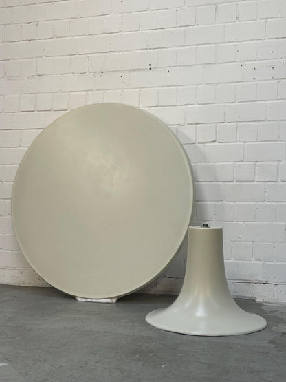 Rare Otto Zapf Column Table | 1960s Fiberglas Modern Design