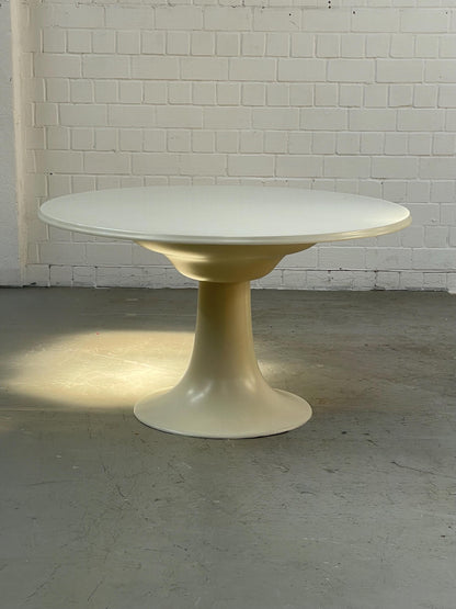 Rare Otto Zapf Column Table | 1960s Fiberglas Modern Design