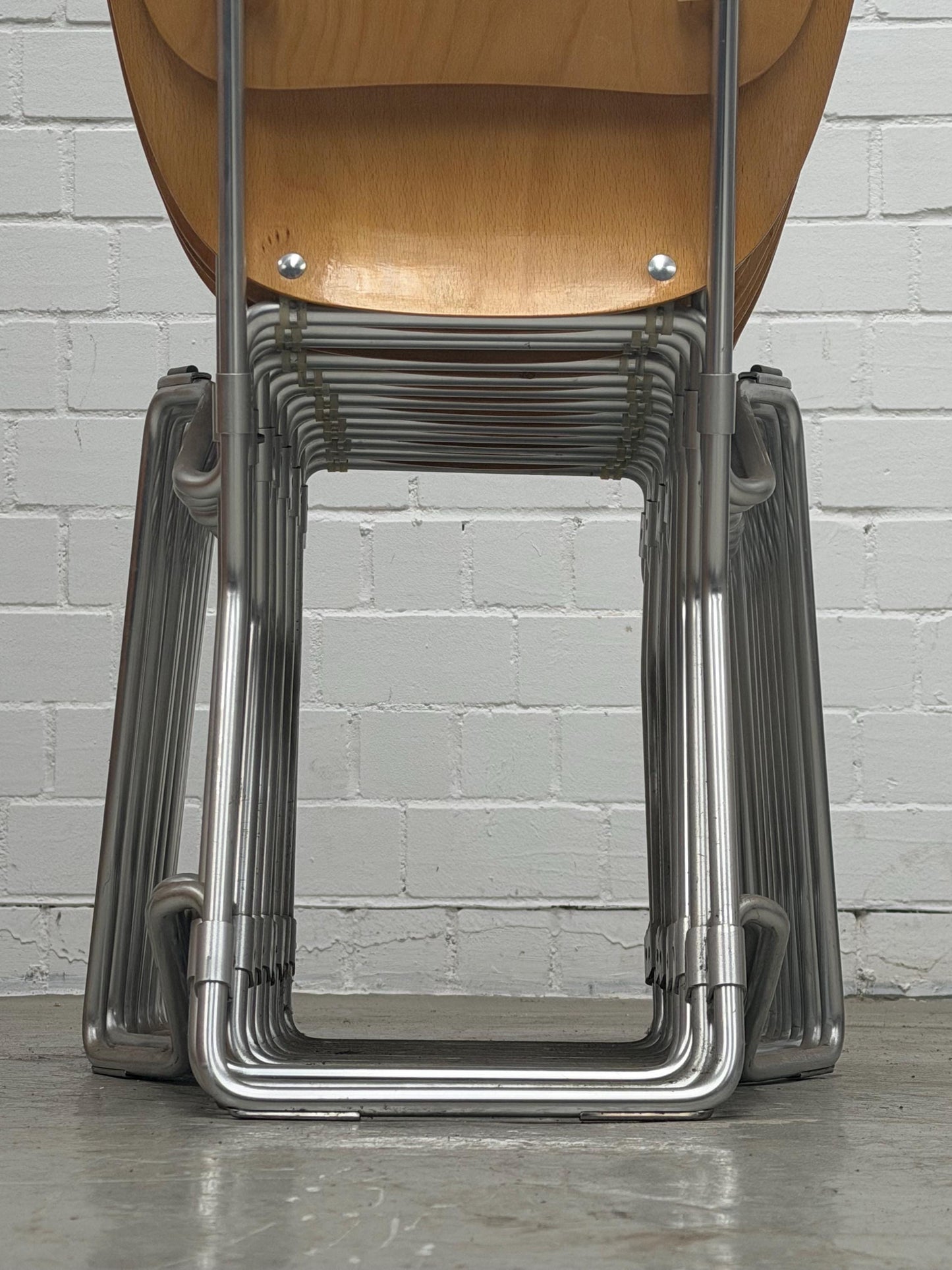 Armin Wirth | Aluflex | stackable | folding chair | chair | West Germany | Ph. Zieringer | vintage | originals 1960s
