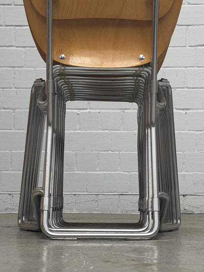 Armin Wirth | Aluflex | stackable | folding chair | chair | West Germany | Ph. Zieringer | vintage | originals 1960s