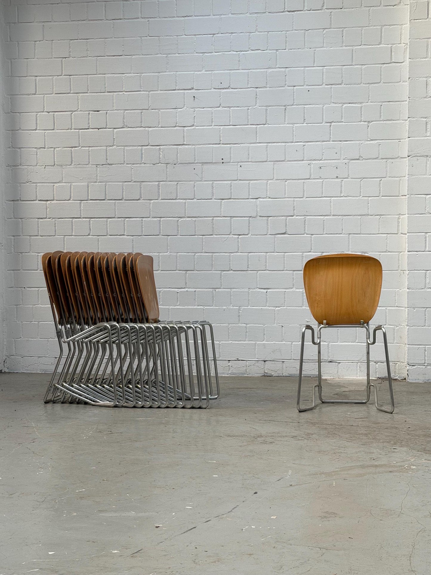 Armin Wirth | Aluflex | stackable | folding chair | chair | West Germany | Ph. Zieringer | vintage | originals 1960s