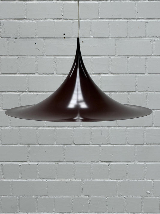 Huge Semi pendant light by Bonderup Thorup for danish Fog Mørup, 1960s, Vintage, Mid Century, lamp, icon, madeindenmark