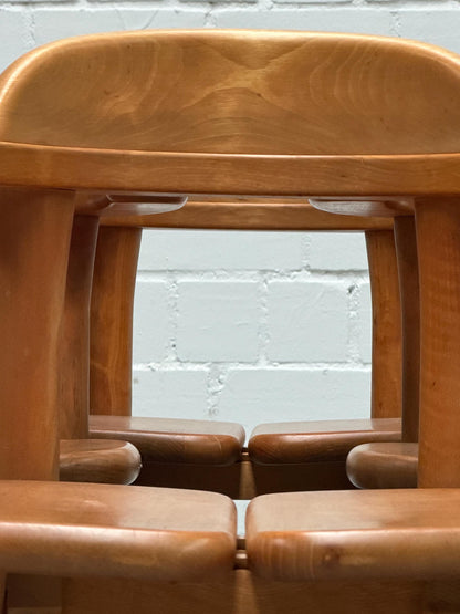 Team 7 | Berghammer | Alder wood | sustainable | armchair | Ecologically | brutalist | Analog to Daumiller | brutaslism