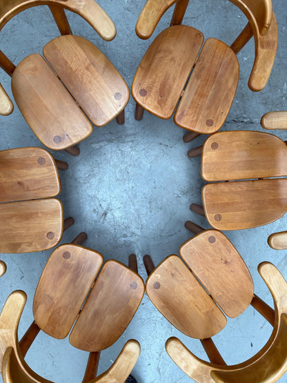 Team 7 | Berghammer | Alder wood | sustainable | armchair | Ecologically | brutalist | Analog to Daumiller | brutaslism