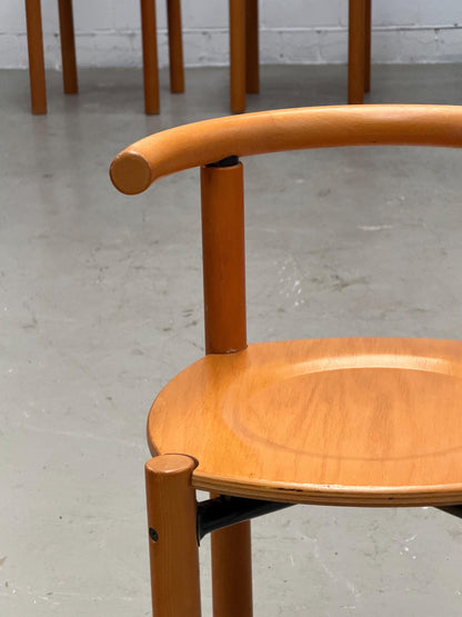 Vintage Lübke wooden chairs | Architect’s chair | Design  Mid-Century modern wooden dining chairs from west-germays