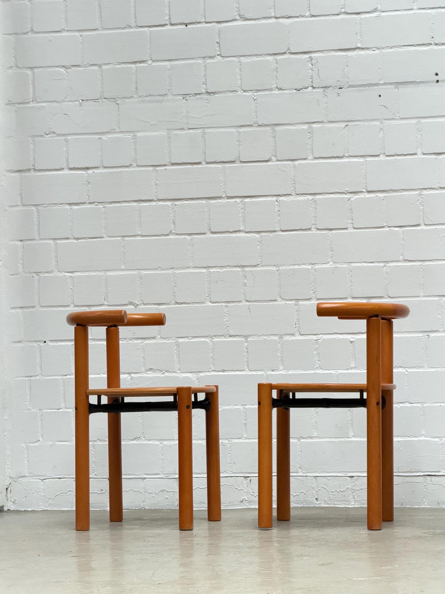 Vintage Lübke wooden chairs | Architect’s chair | Design  Mid-Century modern wooden dining chairs from west-germays