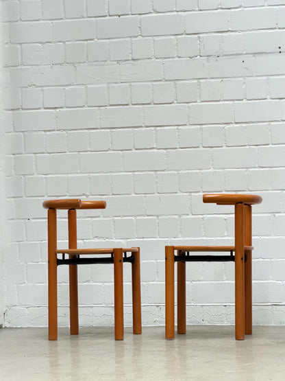 Vintage Lübke wooden chairs | Architect’s chair | Design  Mid-Century modern wooden dining chairs from west-germays