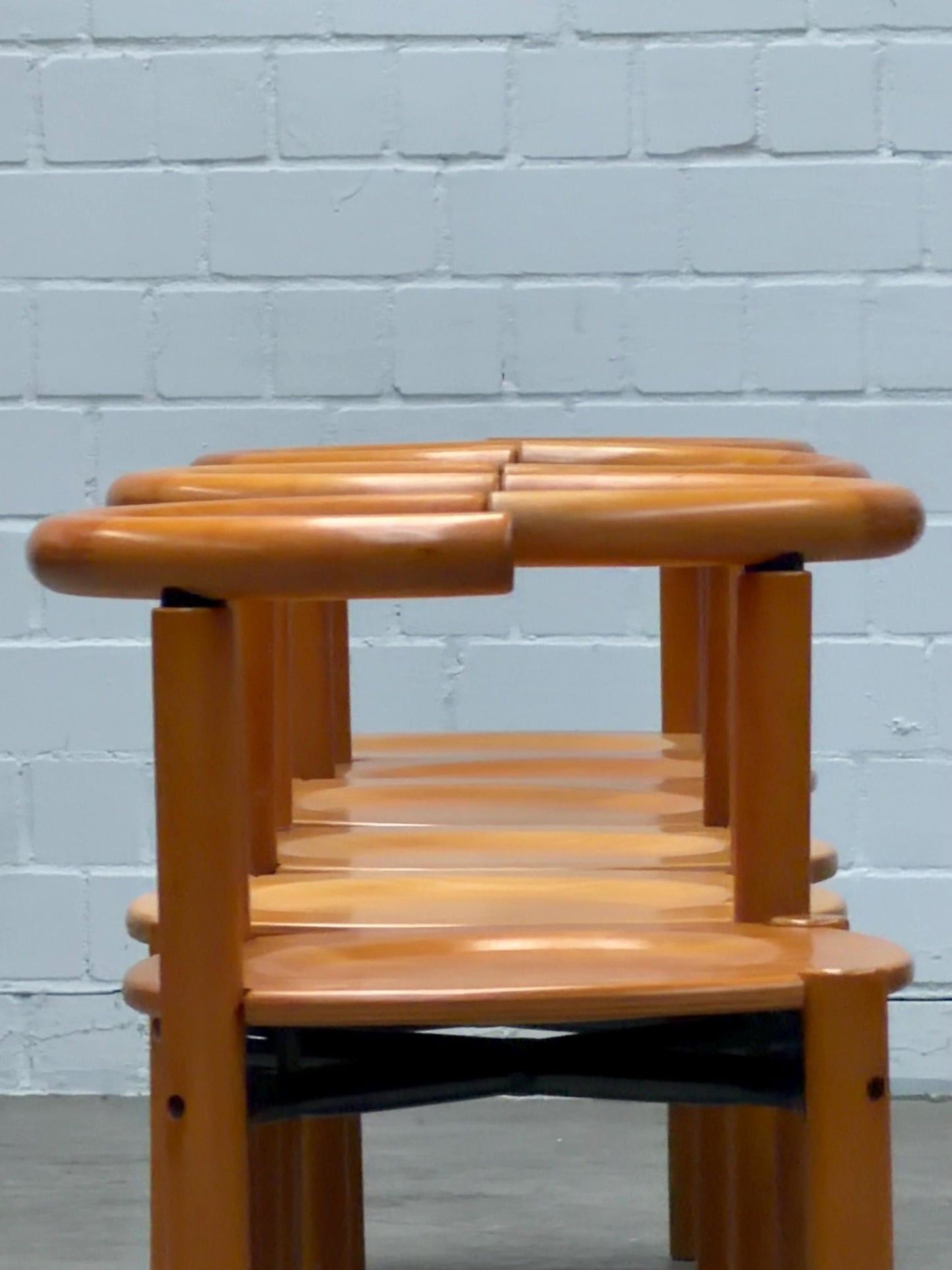 Vintage Lübke wooden chairs | Architect’s chair | Design  Mid-Century modern wooden dining chairs from west-germays